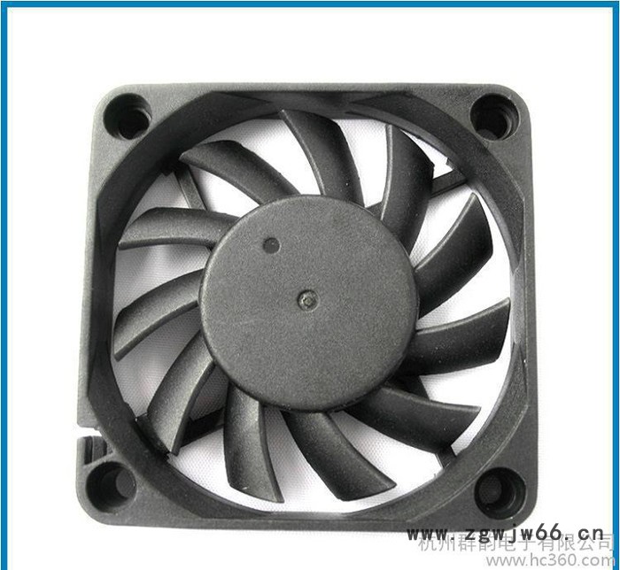 杭州DC6010双滚珠直流散热风扇 6010直流风扇图2