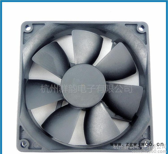 杭州DC9225双滚珠直流风扇 高性能直流风扇12V图3