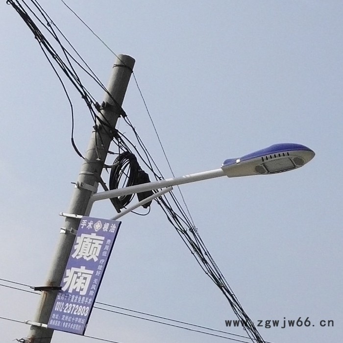 英光led抱箍路灯 户外挂壁灯 吸墙电线杆抱箍路灯 led太阳能路灯图4