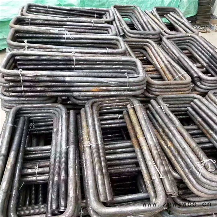 普斯利尔 国标U型抱箍管卡 高铁预埋件U型卡图2