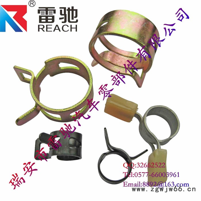 Q673B钢带型弹性环箍,弹簧卡箍,卡箍图2