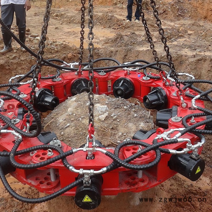 程煤截桩机 抱箍截桩机 大功率电动切桩机图5