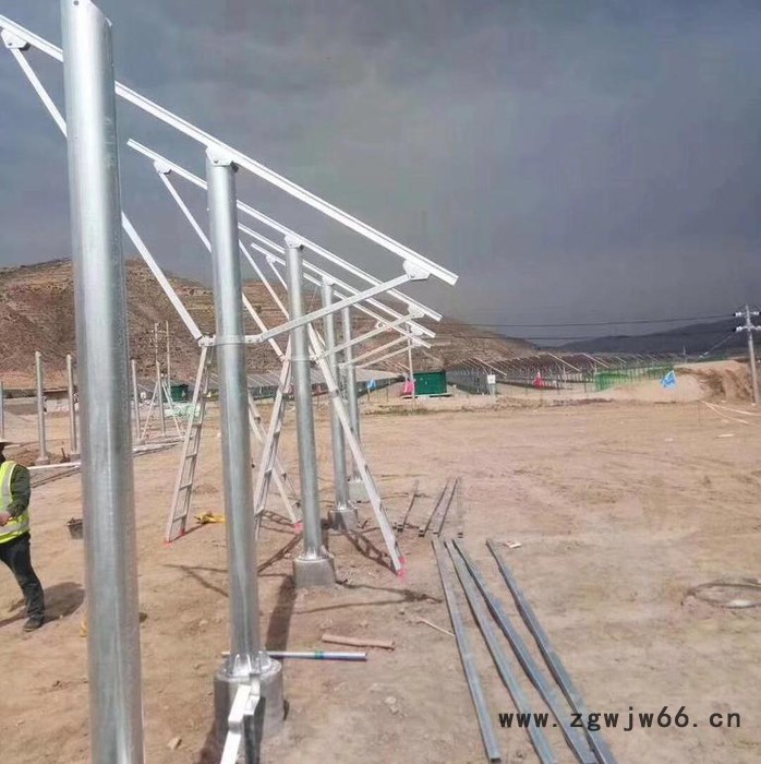 圆管抱箍 光伏发电 光伏支架图4