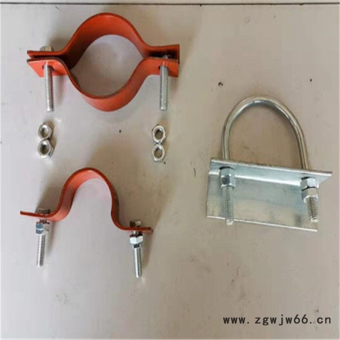 太原碳钢管夹 导向管夹  镀锌固定管夹 抱箍管夹 管托管夹厂家 常年供应图6