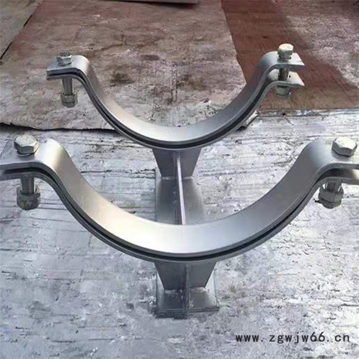 太原碳钢管夹 导向管夹  镀锌固定管夹 抱箍管夹 管托管夹厂家 常年供应图4