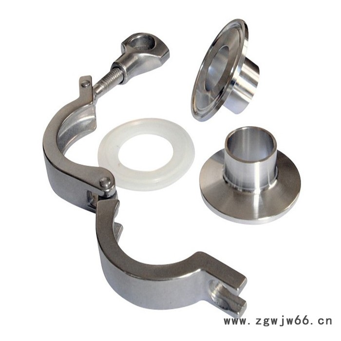 不锈钢抱箍 卫生级卡箍 不锈钢卡箍 快装卡箍 食品级管道卡箍 精铸卡箍图6