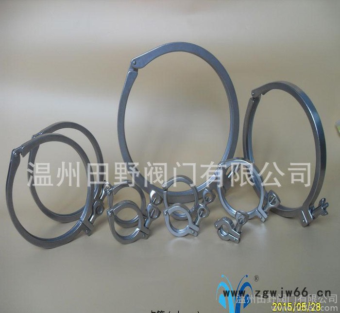 不锈钢抱箍 卫生级卡箍 不锈钢卡箍 快装卡箍 食品级管道卡箍 精铸卡箍图5