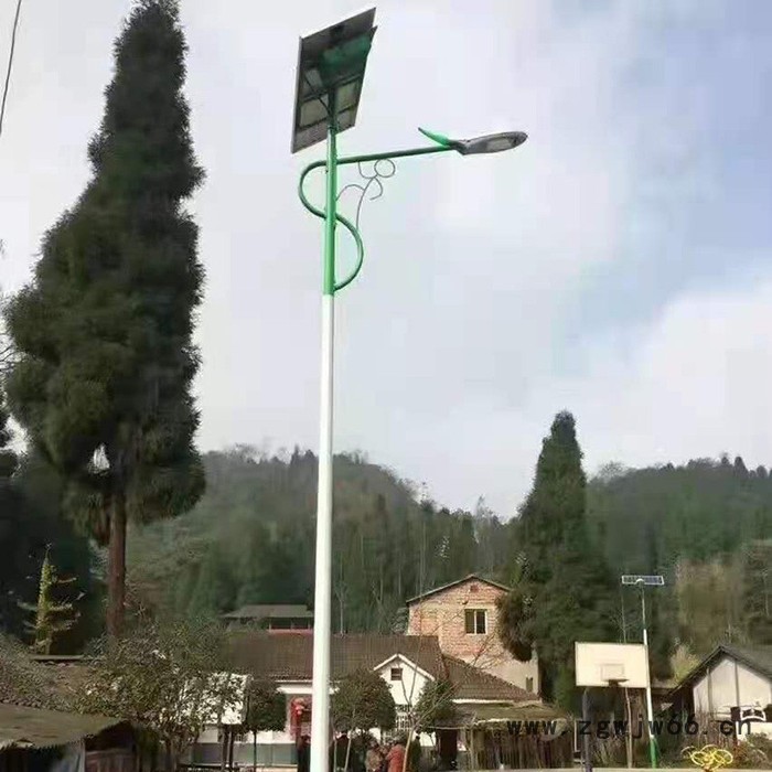 畅园cyzm 承德太阳能路灯 抱箍太阳能路灯 一体化太阳能路灯 锂电一体金豆路灯图5