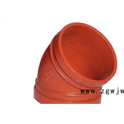 【现货销售】卡箍钢卡 重卡 球墨铸铁卡箍 法兰 沟槽弯头 弹性好