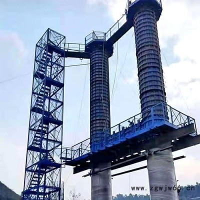 盖梁抱箍 盖梁围栏 装配式盖梁平台 墩柱平台