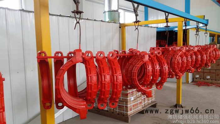 煤矿管道快速接头 卡箍式沟槽式 煤矿卡箍 卡箍接头绪强XGQT矿用卡箍/卡兰-潍坊绪强机械有限公司图5