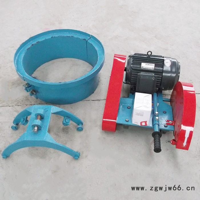 供应圆形夹箍切割机 抱箍式切桩机 出售卡箍切桩机600/800/1000型图4