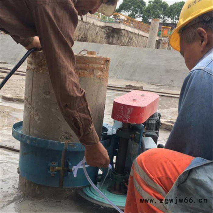 建筑工地卡箍切桩机 抱箍式电动切桩机 水泥柱子切断机图3