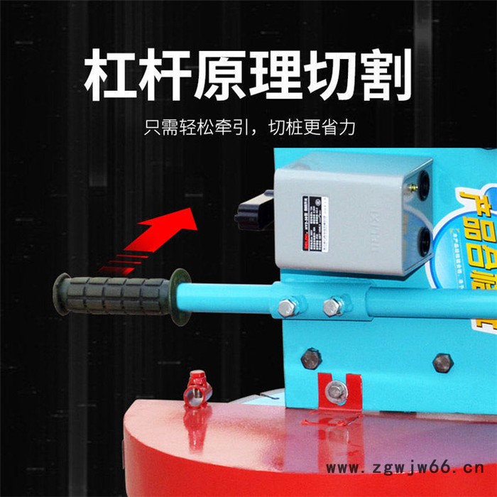 河北石家庄 益工切桩机混凝土抱箍式切桩机马路管柱截桩机图5