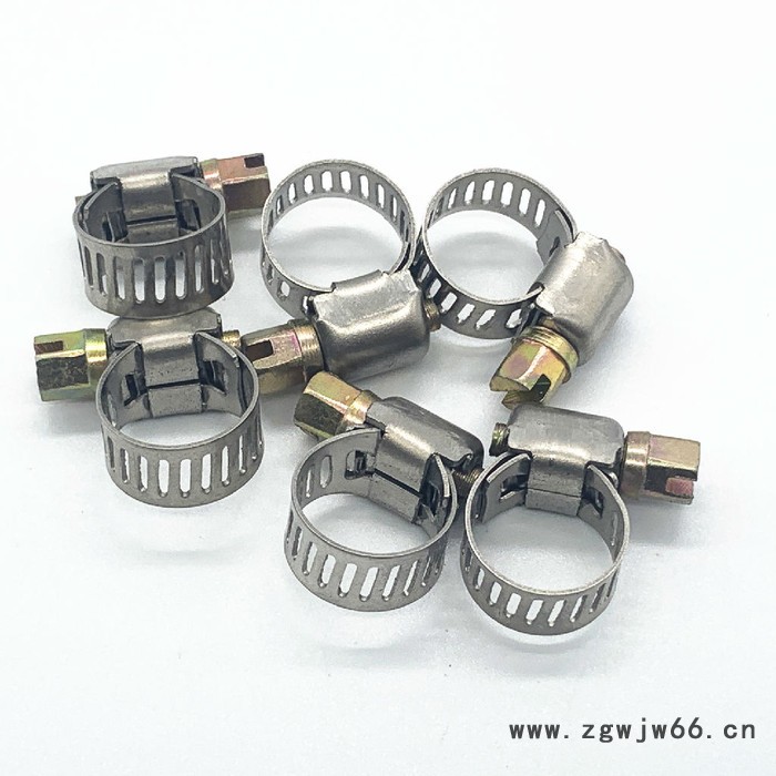 卡箍_不锈钢喉箍_塑料手柄抱箍 _不锈钢喉箍厂家 小美式不锈钢喉箍图3