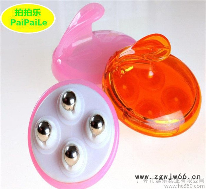 四灵珠滚珠按摩器 滚轮刮淋巴按摩器四龙珠足底小腿360度旋转瘦腿图3