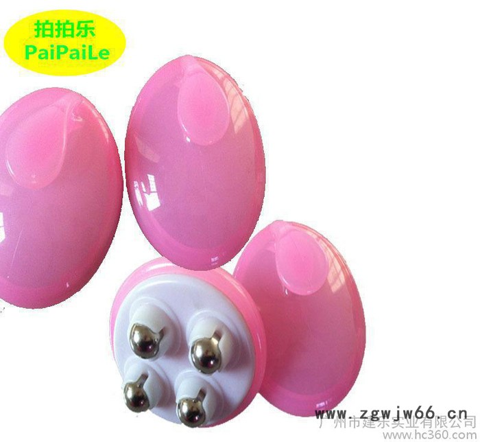 四灵珠滚珠按摩器 滚轮刮淋巴按摩器四龙珠足底小腿360度旋转瘦腿图2