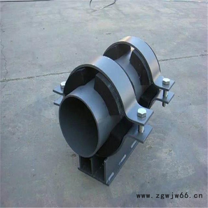 齐鑫DN200 保冷管托 双抱箍保冷管托 大管径保冷管托 冷气管道安装 聚氨酯材质图3