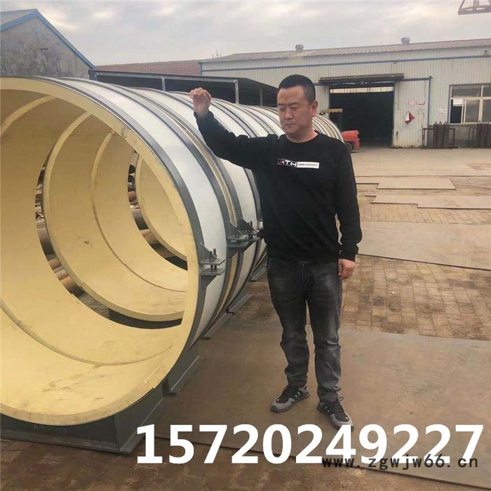 齐鑫DN200 保冷管托 双抱箍保冷管托 大管径保冷管托 冷气管道安装 聚氨酯材质图4