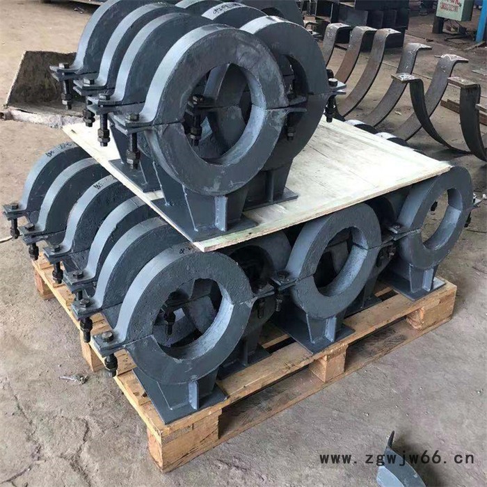 高温管道用隔热管托 带管夹抱箍型蛭石管托 低能耗隔热管托DN300图3