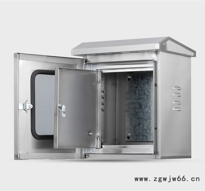 首一不锈钢双层门配电箱不锈钢配电箱 不锈钢户外防水箱定制户外不锈钢配电箱双层门工地抱箍明装监控仪表箱布线防水控制箱子图4