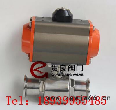 气动卡箍卫生级球阀图5