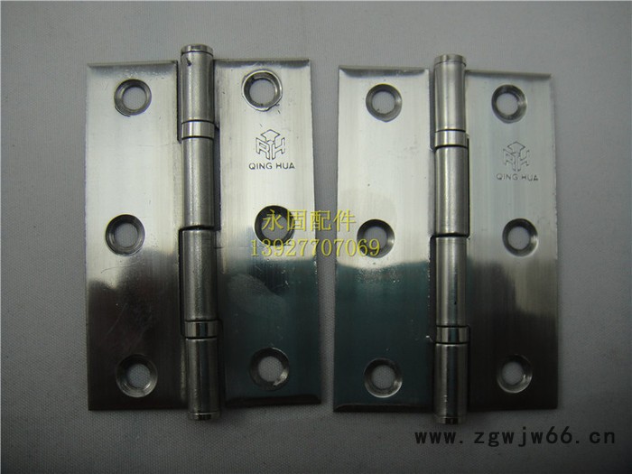 3寸不锈钢静音滚珠轴承合页普通合页家具柜门合页活页消声合页图2