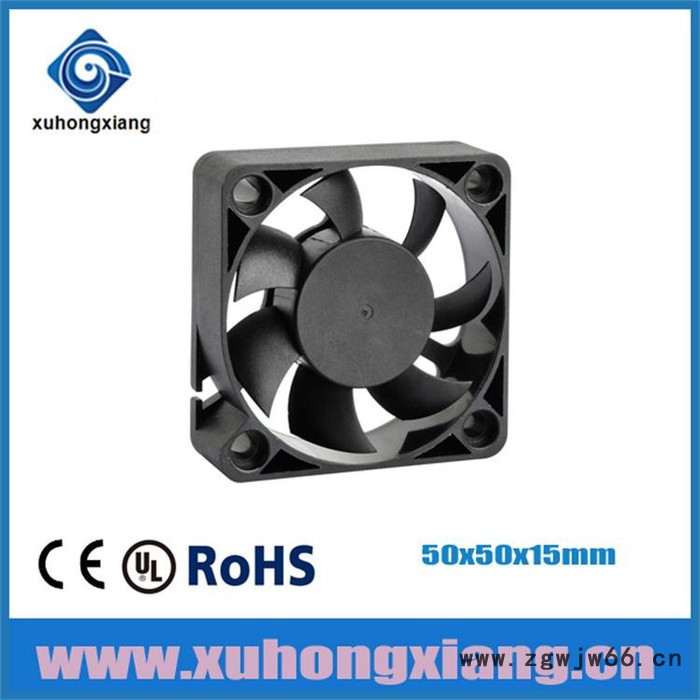 散热风扇工厂生产DC5020 5V12V24V直流风扇含油风扇滚珠轴承风扇图6