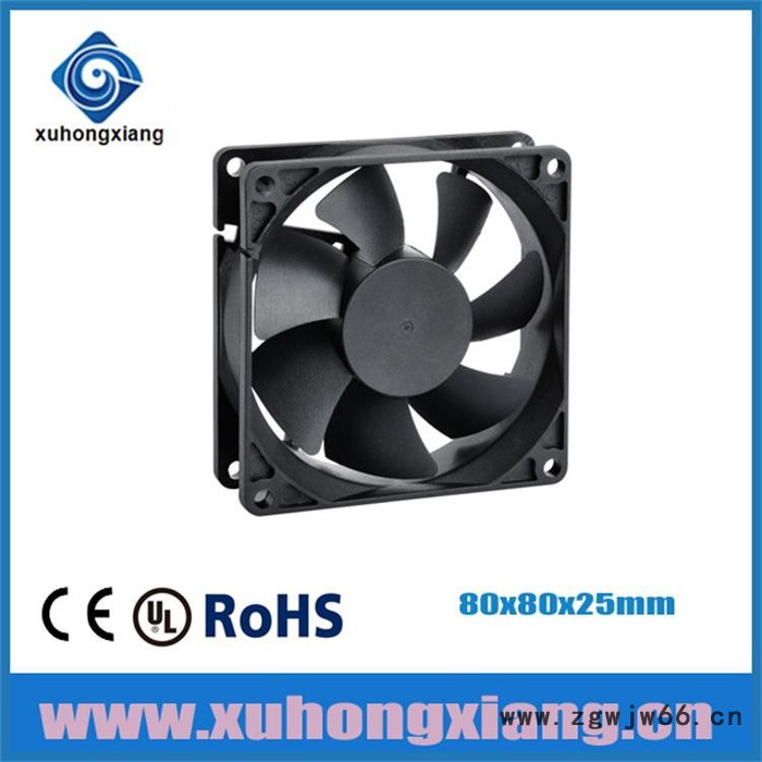 散热风扇工厂生产DC5020 5V12V24V直流风扇含油风扇滚珠轴承风扇图2