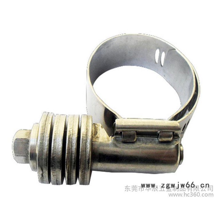 直销 强力喉箍304不锈钢卡箍非标品质款抛光定做现货保障图2