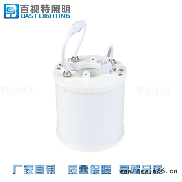 百视特 LED桥梁拉索灯 抱柱灯 LED抱箍灯   7W 12W φ50图3