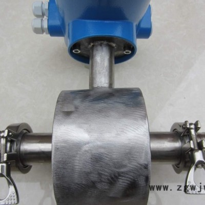 上海通优仪表卫生型流量计/卡箍式电磁流量计水表流量表