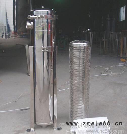 不锈钢抱箍式单袋式过滤器图2