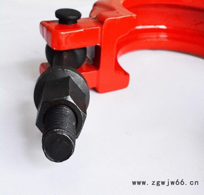 鹏坤DN125 混凝土管卡  泵车高压快速管卡 锻造卡箍图4