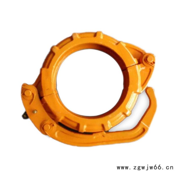 鹏坤DN125 混凝土管卡  泵车高压快速管卡 锻造卡箍图7