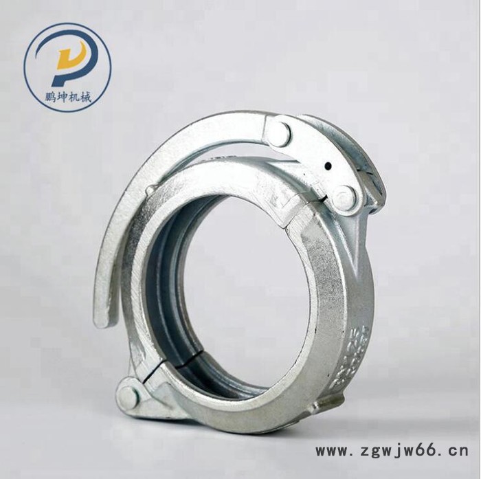 鹏坤DN125 混凝土管卡  泵车高压快速管卡 锻造卡箍图6