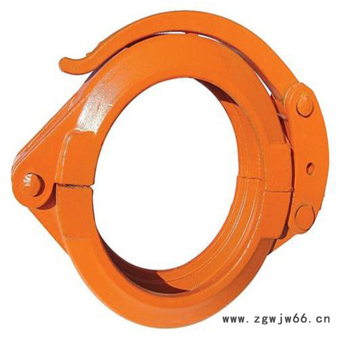 鹏坤DN125 混凝土管卡  泵车高压快速管卡 锻造卡箍图3