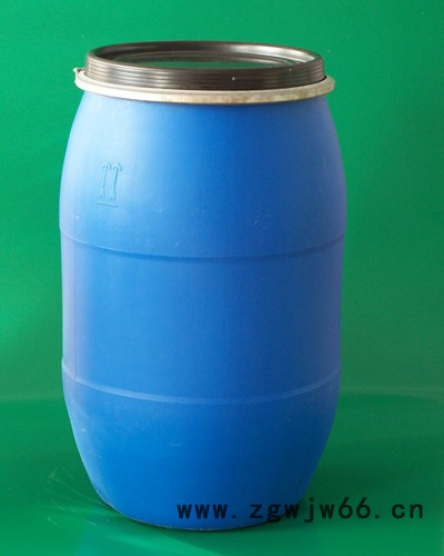 专业生产120升塑料桶铁抱箍桶化工桶120L120公斤价格实惠 质量保障图3