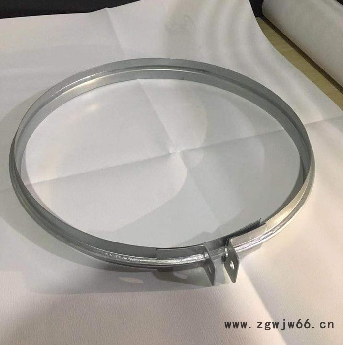 安之顺合 卡箍抱箍无花镀锌板抱箍 快速管道抱箍 卡箍 法兰 v型抱箍