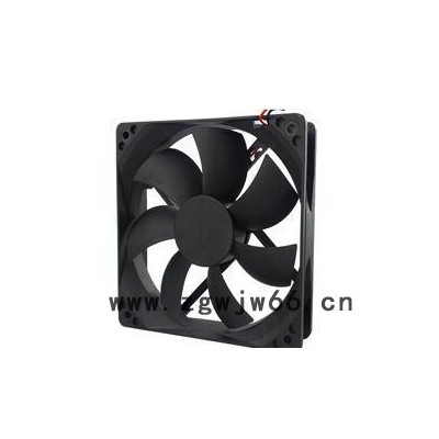 12025散热风扇变频电源风扇双滚珠全铜散热风扇12025直