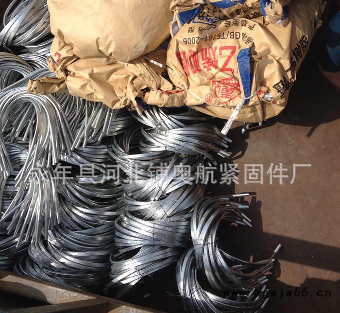 **镀锌M12U型抱箍，U型螺栓图2