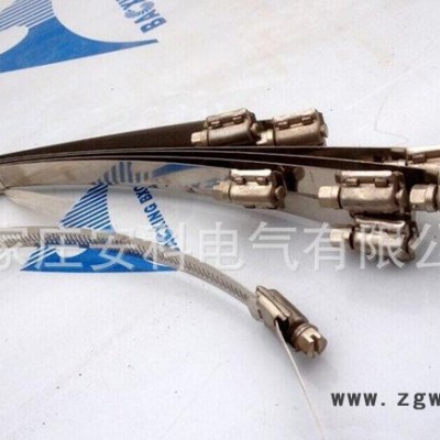 电力杆号牌绑带 塔号牌专用扎带 不锈钢抱箍 电线杆标牌扎带