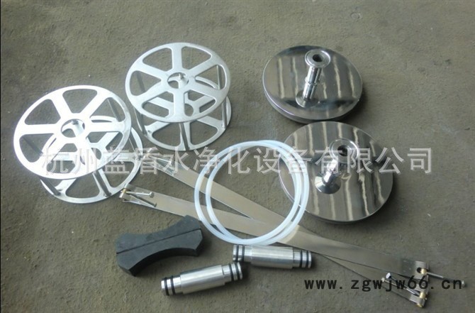 供应蓝盾内置式膜壳，卡箍式膜壳图3