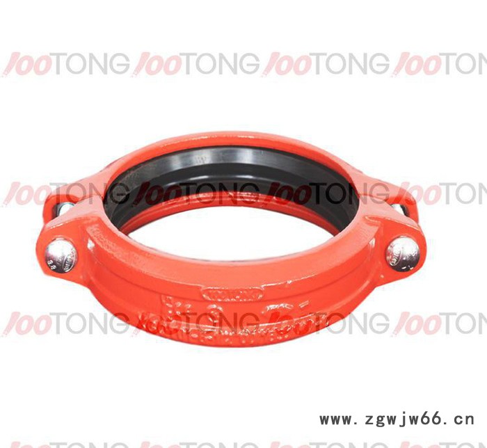 亿佰通沟槽卡箍 钢卡挠卡蓝白红银 球墨铸铁材质 X系列 变径