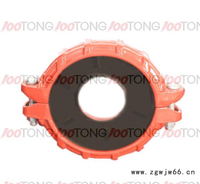 亿佰通沟槽卡箍 钢卡挠卡蓝白红银 球墨铸铁材质 X系列 变径图3