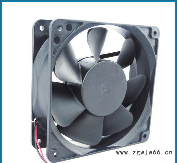 直销DC12038双滚珠直流散热工业风扇 全安稳定24V直流图2