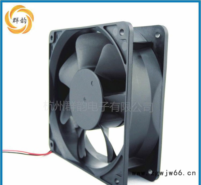 直销DC12038双滚珠直流散热工业风扇 全安稳定24V直流图3
