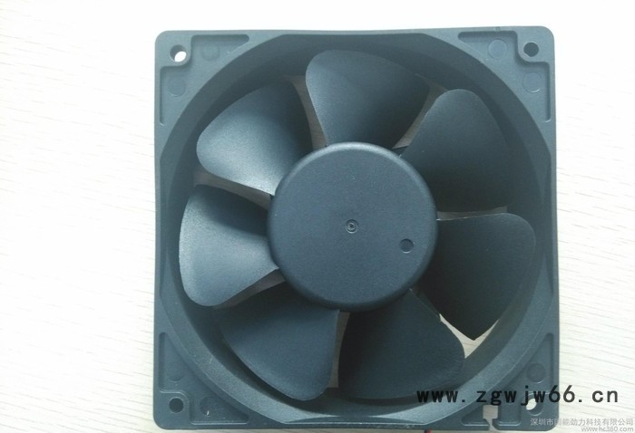 直销 家用空气净化器12038直流散热风机双滚珠风机 超长寿图2