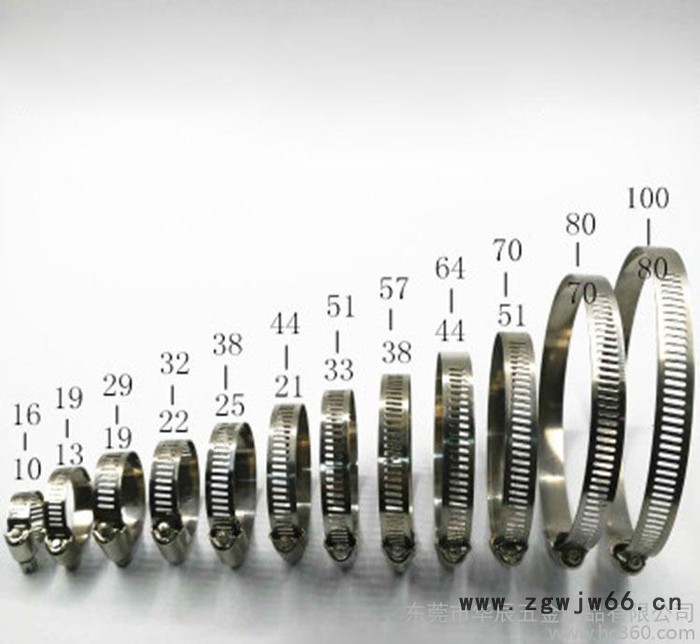 抱箍生产直销 304不锈钢抱箍规格型号32-305抛光非标定图2