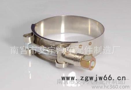 汽车卡箍配件生产厂家批发通用不锈钢喉箍 强力喉箍51到150卡箍图2